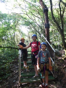Ready for some zip lining. Selvatura Adventure Park was amazing! Go there too!